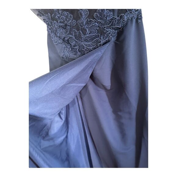 NWT Promgirl Sheer-Bodice Long  Sweetheart Prom Dress size 6 - Picture 8 of 13